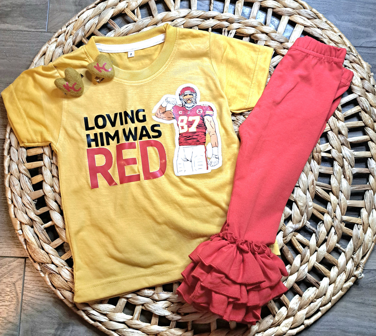 Loving Him Was Red Tee