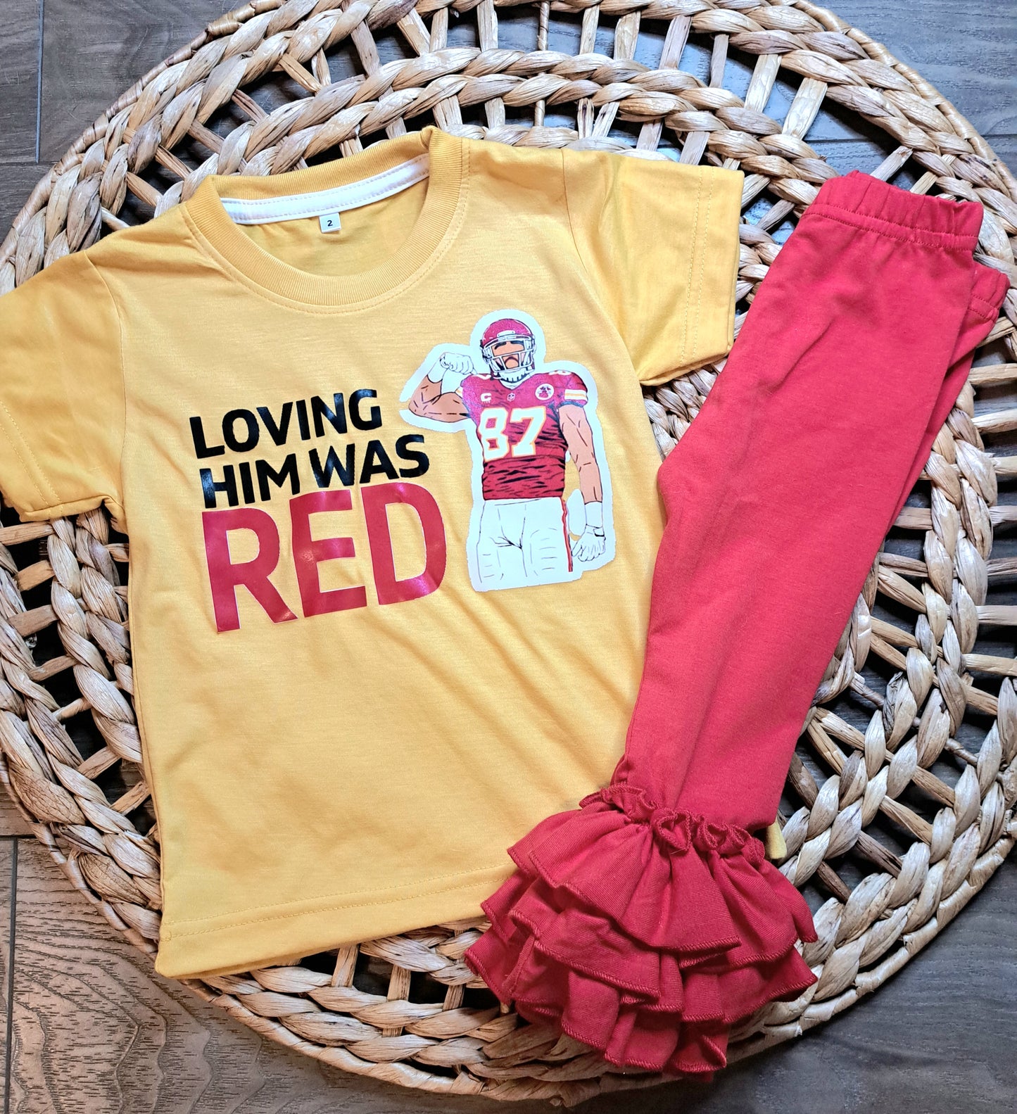 Loving Him Was Red Tee