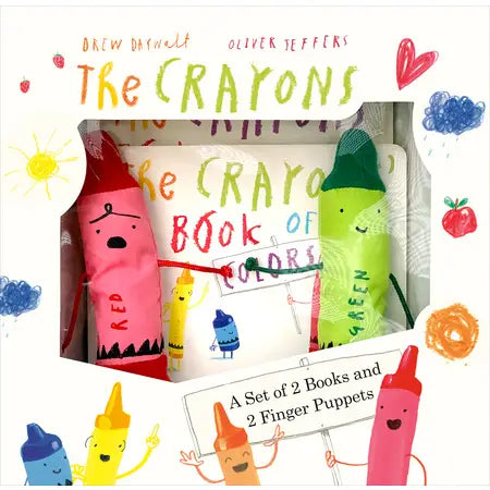 The Book of Crayons and Finger Puppets
