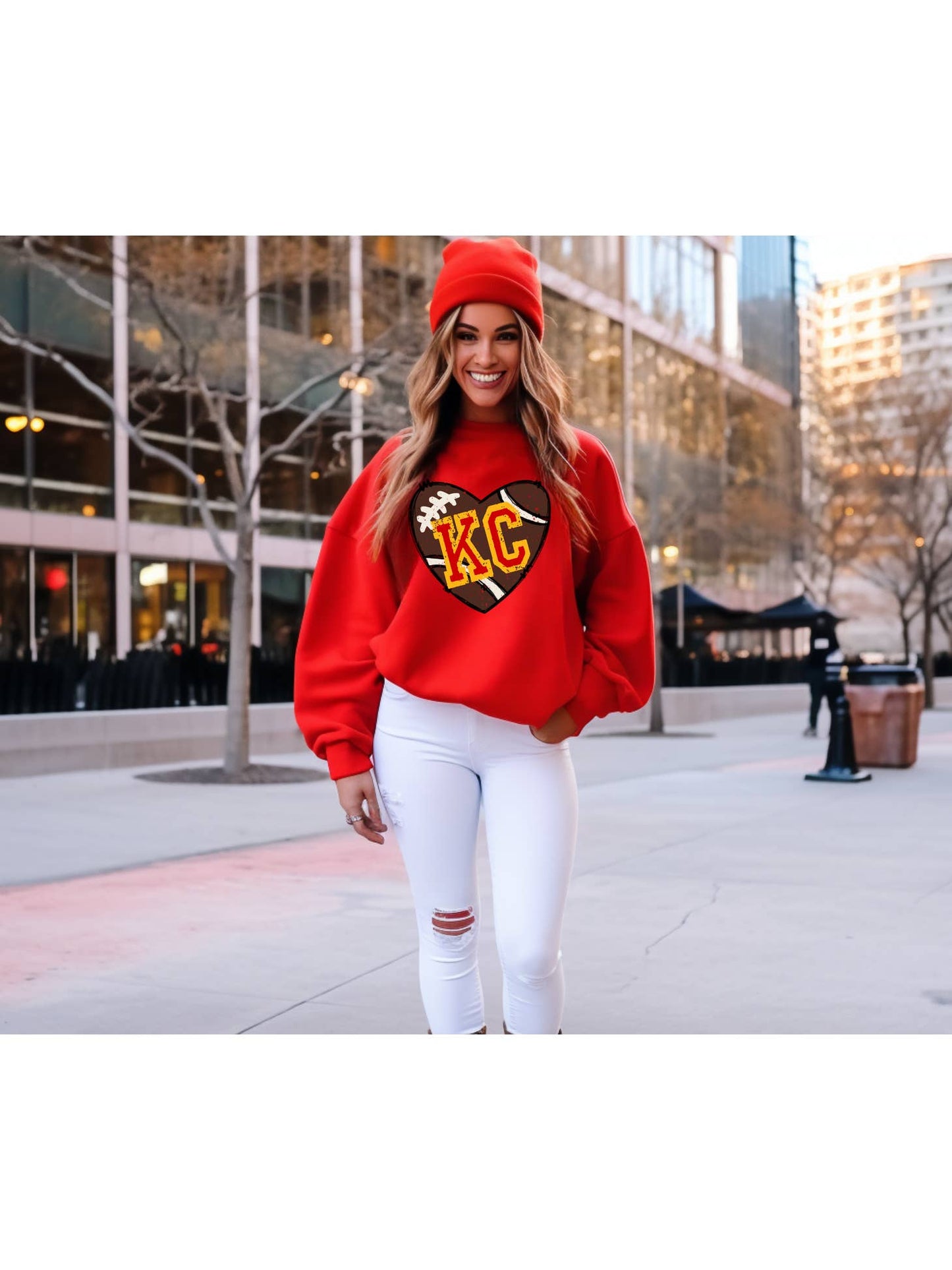Playing for my heart ❤️ sweatshirt