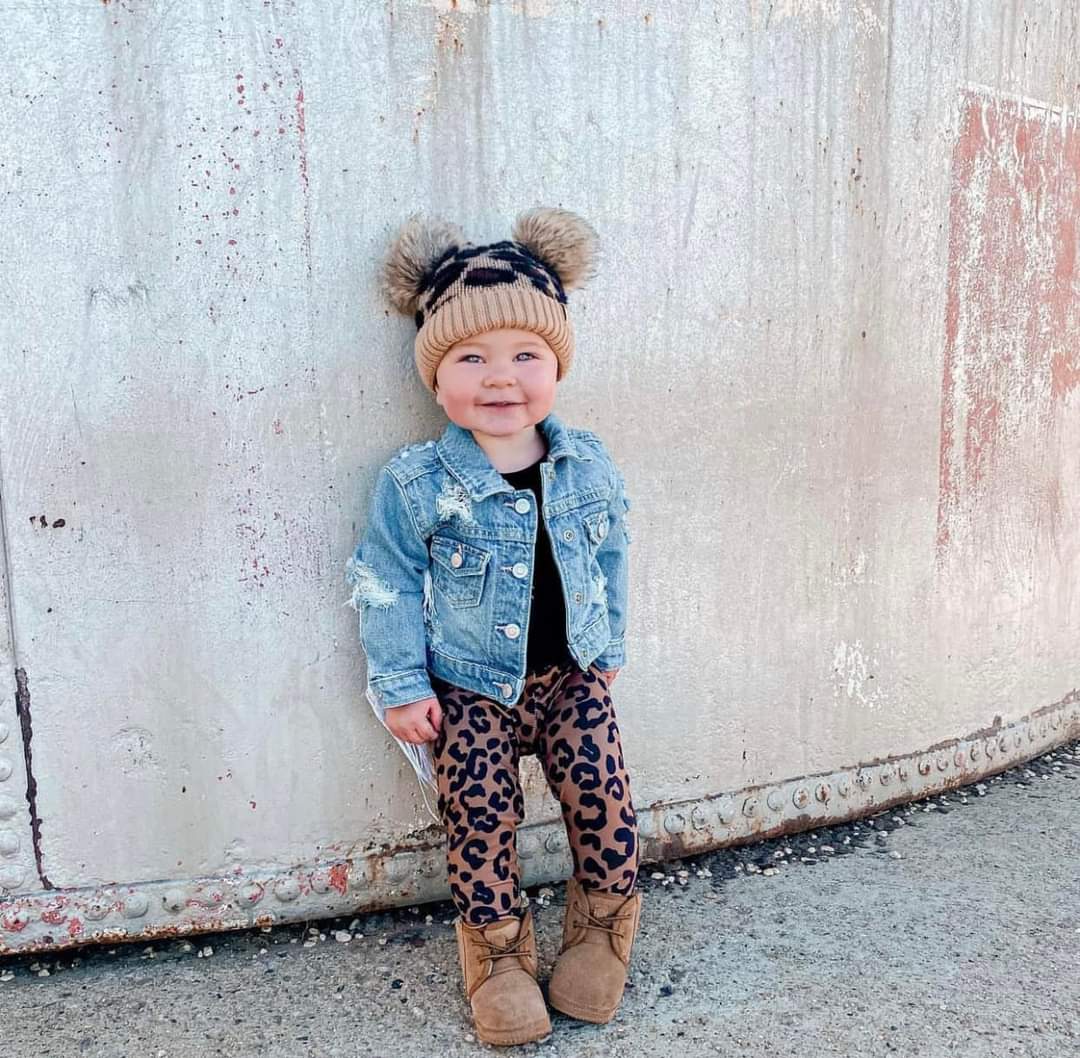 Fierce as a leopard joggers