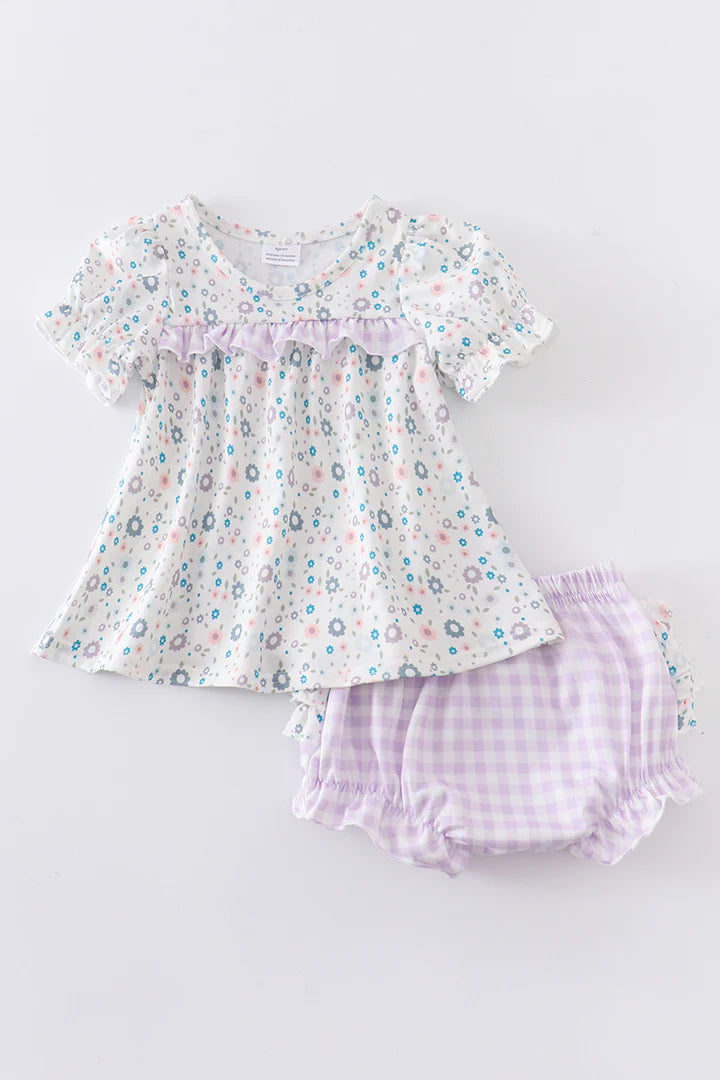 Lilac Dreams Shorties Set