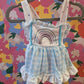 Rainbow Baby Spring Romper