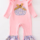 Pumpkin Ruffle Romper