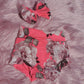 If roses tried to be sunflowers bummies + bow set - Posies + Grace