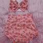 Grapefruit Bummies + Headwrap