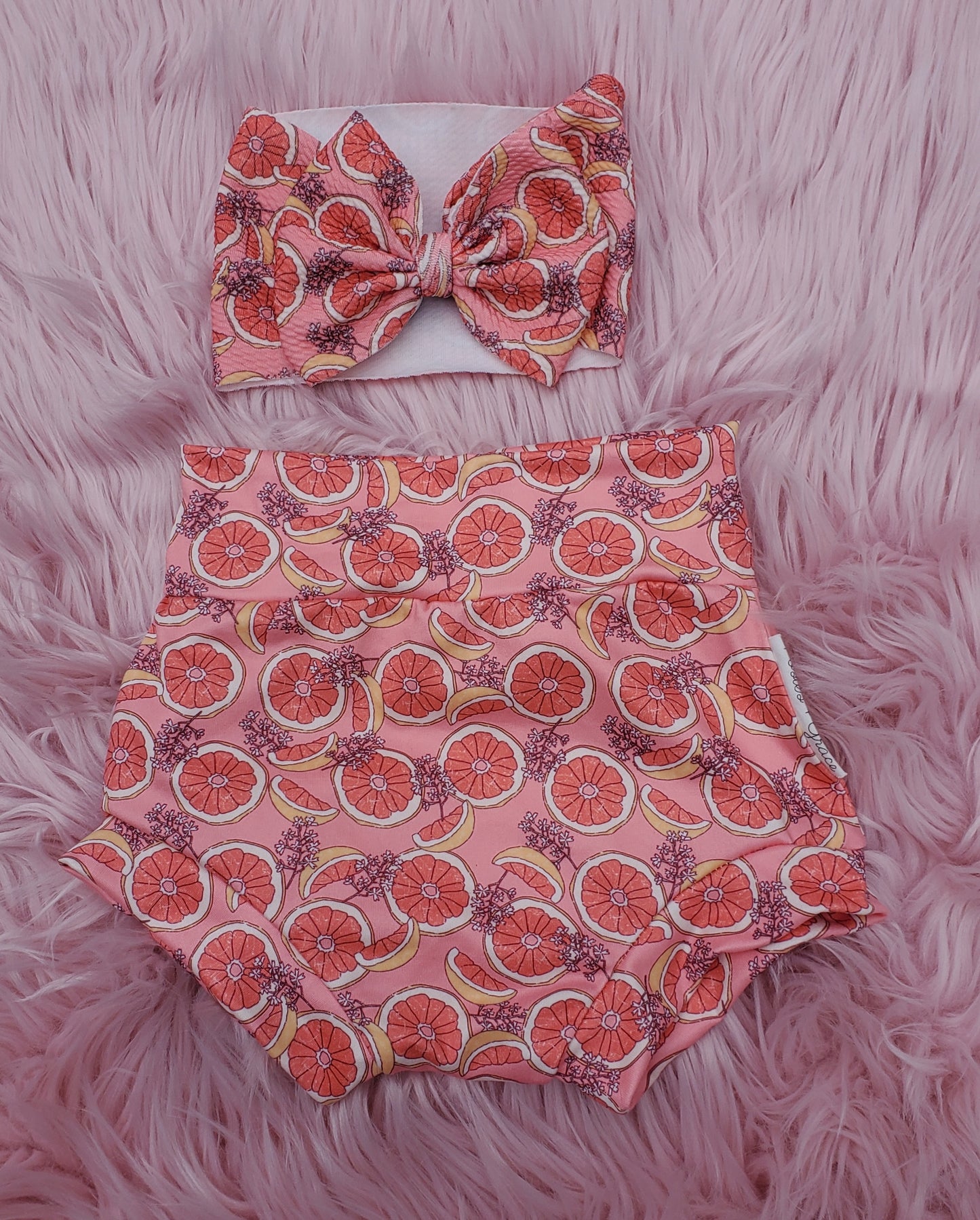 Grapefruit Bummies + Headwrap