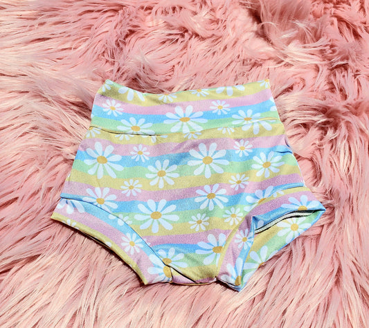 Rainbow Babe Pastel Floral Bummies