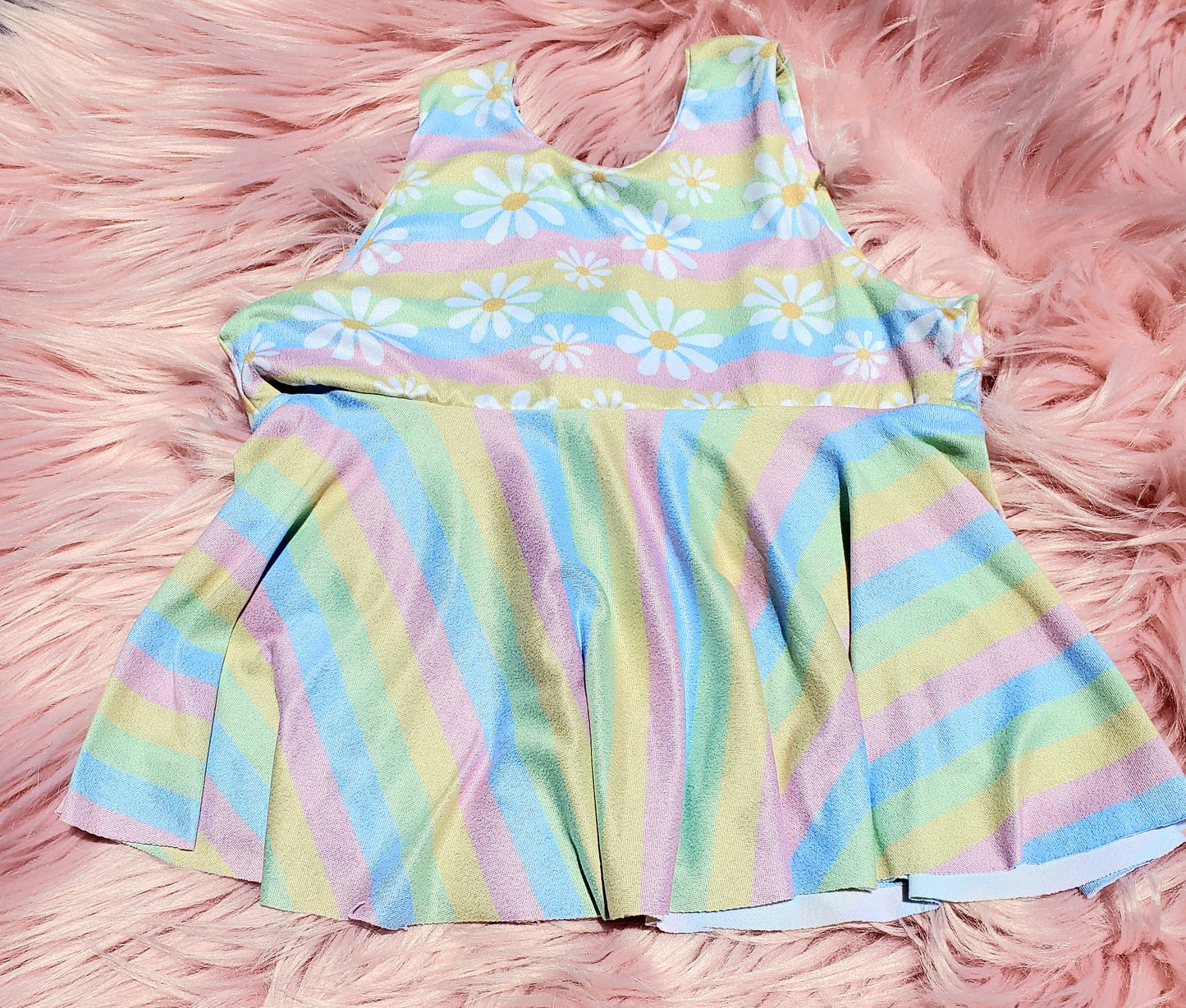 Rainbow Babe Pastel Floral Tank