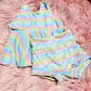 Rainbow Babe Pastel Floral Tank