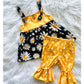 Crazy Daisy Capri Set