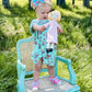 Mint to be T shirt dress