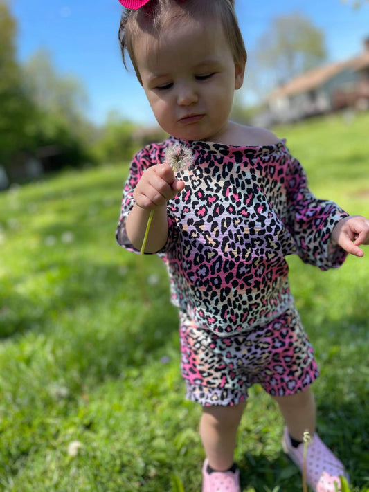 Leopard Lounge Set