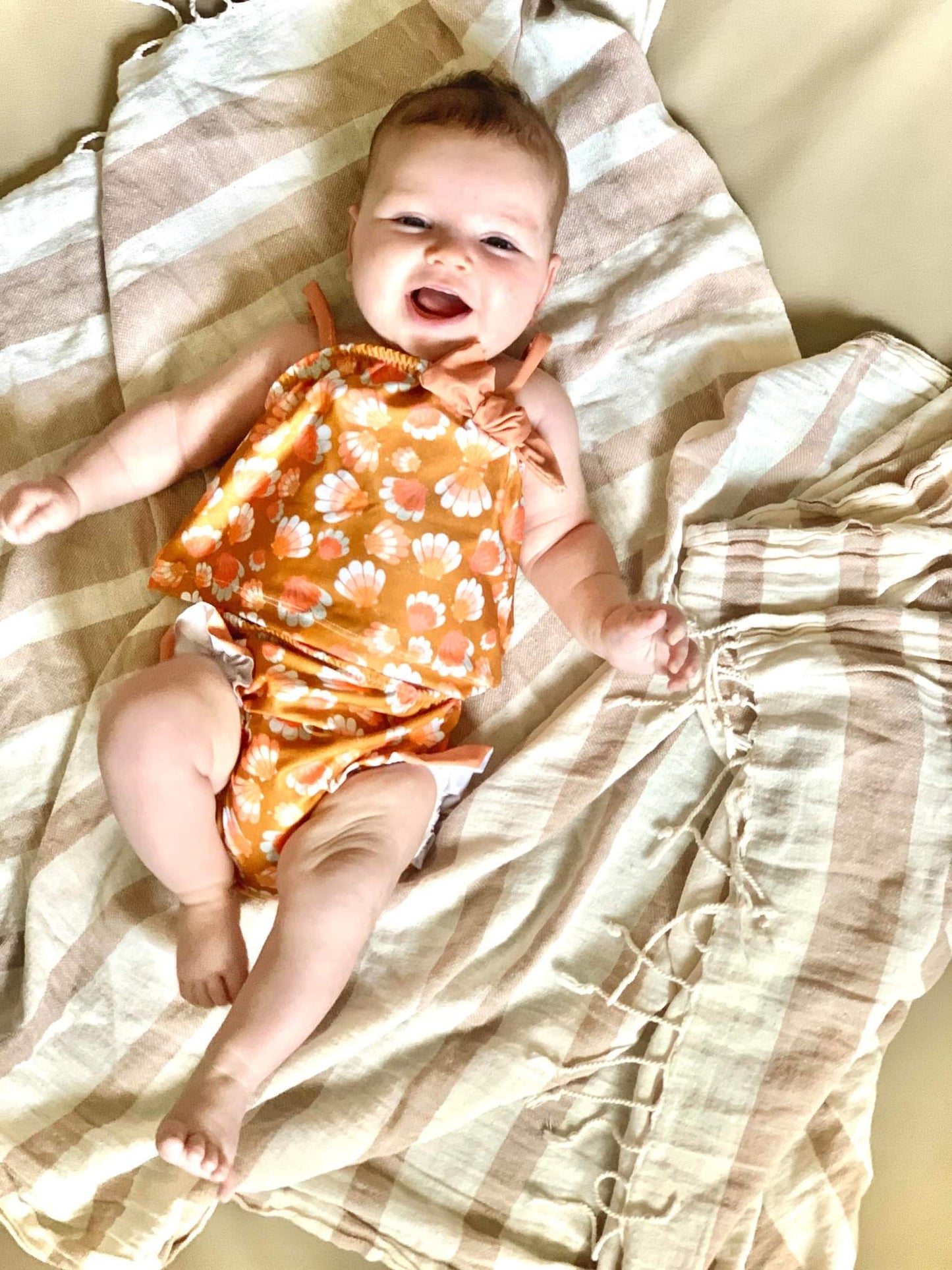 Seashells by the seashore Tankini Swim Suit