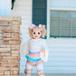Rainbow Polka Dot Bloomies